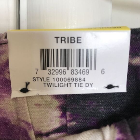 INC International Concepts Tie Dye High Rise Short - Picture 7 of 8